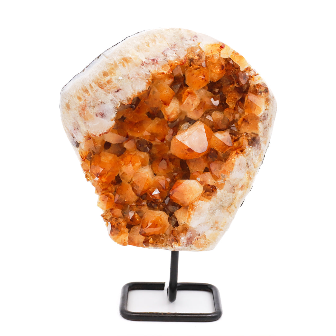 Citrine Sculpture On Stand - Small