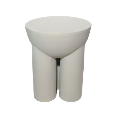 Jambe End Table - White