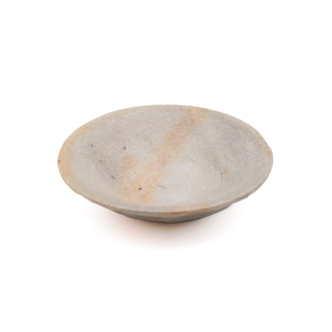 Handmade Limestone Plate - 6"