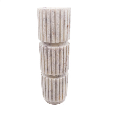Marble Candle Pillar - Large