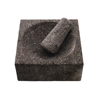 Basalt Molcajete Square - Medium